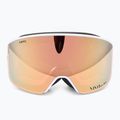 Occhiali da sci da donna Giro Ella white lx stripe/rose gold/infrared 3