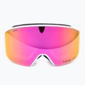 Occhiali da sci da donna Giro Ella bianco/rosa/infrarossi 3