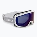 Occhiali da sci da donna Giro Moxie bianco e grigio chute/ cobalto/ giallo 2
