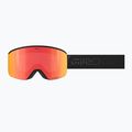 Maschera da sci Giro Axis black stacked/vivid ember/vivid infrared 6