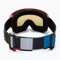 Maschera da sci per bambini Giro Buster Jr Black Blocks/Amber Scarlet 3
