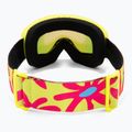 Maschera da sci junior Giro Chico 2.0 Jr Yellow flowers/amber pink 3