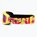 Maschera da sci junior Giro Chico 2.0 Jr Yellow flowers/amber pink 4