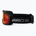 Maschera da sci Giro Cruz black stacked/amber scarlet 4