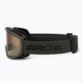 Maschera da sci Giro Cruz olive green stacked/amber gold 4