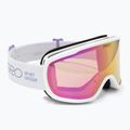 Maschera da sci Giro Cruz mauve stacked/amber pink