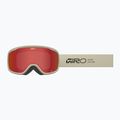 Maschera da sci Giro Cruz stone stacked/amber scarlet 5
