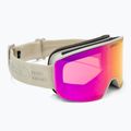 Maschera da sci donna Giro Ella stone rails/vivid pink/vivid infrared 2