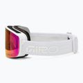 Maschera da sci donna Giro Ella white rails/vivid pink/vivid infrared 5