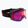 Maschera da sci Giro Method black/red stacked/vivid ember/vivid infrared