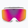 Maschera da sci Giro Method white stacked/vivid pink/vivid infrared 3