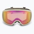 Maschera da sci donna Giro Moxie stone stacked/amber pink/yellow 3