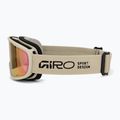 Maschera da sci donna Giro Moxie stone stacked/amber pink/yellow 5