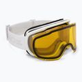 Maschera da sci donna Giro Moxie white stacked/amber gold/yellow