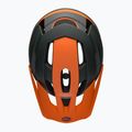 Casco da bici Bell 4Forty Air Integrated MIPS verde scuro/arancio opaco 4