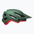 Casco da bici Bell 4Forty verde scuro/infrarossi lucido 2