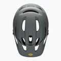 Casco da bici Bell 4Forty grigio/giallo lucido 4