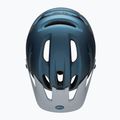 Casco da bici Bell 4Forty Integrated MIPS opaco lucido blu/grigio 4