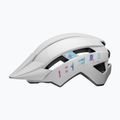 Casco da bici per bambini Bell Sidetrack II bianco lucido 2