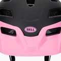 Casco da bici per bambini Bell Sidetrack Jr rosa opaco 7