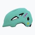 Giro Scamp II Integrated MIPS, casco da bici per bambini con urlo opaco, verde acqua/rosa brillante 2