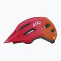 Giro Fixture II Integrated MIPS casco da bici per bambini rosso opaco fade 2
