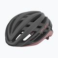 Casco da bici Giro Agilis Integrated MIPS opaco metallizzato carbone/rosa polveroso