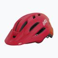 Casco da bici per bambini Giro Fixture II rosso opaco sfumato
