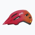 Casco da bici per bambini Giro Fixture II rosso opaco sfumato 2