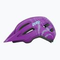 Casco da bici per bambini Giro Fixture II viola opaco con increspature 2