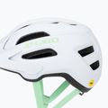 Giro Fixture II Integrated MIPS W casco da bici bianco opaco/verde perla 8