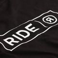 Maglietta con logo RIDE da uomo, nero 3