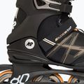 Pattini da donna K2 Alexis 80 Boa nero/arancione 10