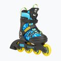 Pattini a rotelle K2 Raider Pro per bambini blu/giallo