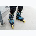 Pattini a rotelle K2 Raider Pro per bambini blu/giallo 5