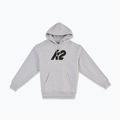 Felpa con cappuccio K2 Loud And Proud da uomo, grigio erica