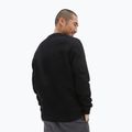 Felpa Vans Core Basic Crew in pile da uomo, nero 3