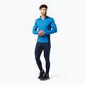 Smartwool Merino Sport 1/4 Zip manica lunga termica da uomo laguna blue/deep navy 5