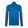 Smartwool Merino Sport 1/4 Zip manica lunga termica da uomo laguna blue/deep navy