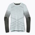 Maglia termica da donna Smartwool Intraknit Thermal Merino Base Layer Pattern Crew aqua