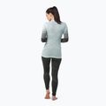 Maglia termica da donna Smartwool Intraknit Thermal Merino Base Layer Pattern Crew aqua 3