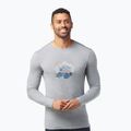 Smartwool Snowcat Trek Graphic Tee Uomo grigio chiaro SW016683545 t-shirt da trekking