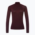 Maglia termica da donna Smartwool Thermal Merino Rib Turtleneck black cherry heather