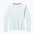 Smartwool Merino 250 Baselayer Crew da donna a manica lunga termica in scatola bleached aqua heather