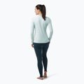 Smartwool Merino 250 Baselayer Crew da donna a manica lunga termica in scatola bleached aqua heather 3