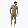 Smartwool Classic Thermal Merino Colorblock Crew Uomo in scatola manica lunga termica invernale muschio 6