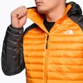 Piumino da uomo The North Face Bettaforca Lt Down Hoodie cono arancio/grigio asfalto 3