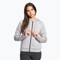 Felpa trekking donna The North Face Reaxion Fleece F/Z Hoodie grigio chiaro heather