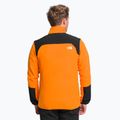 Felpa da trekking da uomo The North Face Glacier Pro Full Zip cono arancio/nero 4