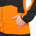 Felpa da trekking da uomo The North Face Glacier Pro Full Zip cono arancio/nero 7